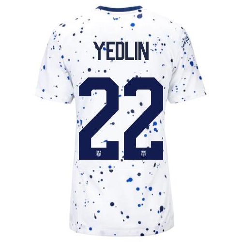 USA DeAndre Yedlin 2023 Home Women's Stadium Soccer Jersey