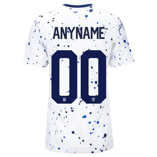 USA Customized 2023 Home Women's Stadium Soccer Jersey