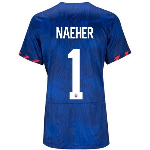 USA Alyssa Naeher 2023 Away Women's Stadium Soccer Jersey