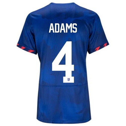 USA Tyler Adams 2023 Away Women's Stadium Soccer Jersey