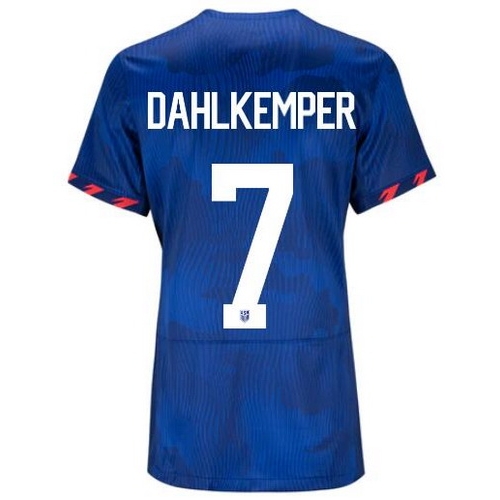 USA Abby Dahlkemper 2023 Away Women's Stadium Soccer Jersey