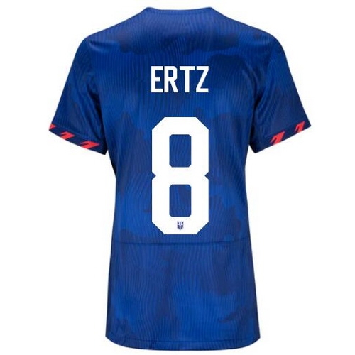 USA Julie Ertz 2023 Away Women's Stadium Soccer Jersey