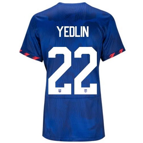 USA DeAndre Yedlin 2023 Away Women's Stadium Soccer Jersey