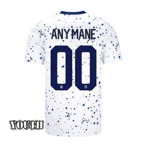 USA Customized 2023 Home Youth Stadium Soccer Jersey