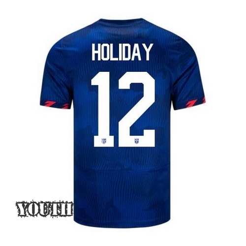 USA Lauren Holiday 2023 Away Youth Stadium Soccer Jersey