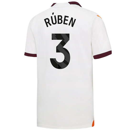 2023/2024 Ruben Dias Away #3 Men's Soccer Jersey