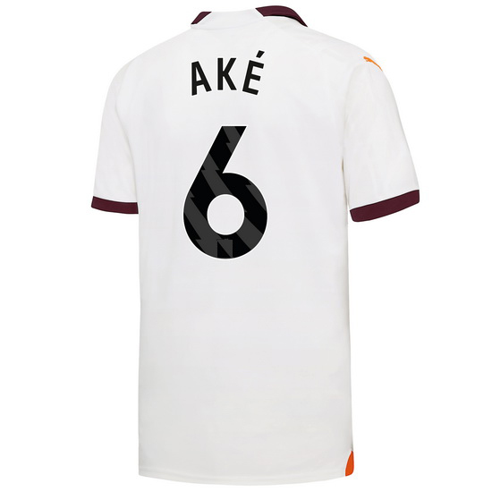 2023/2024 Nathan Ake Away #6 Men's Soccer Jersey