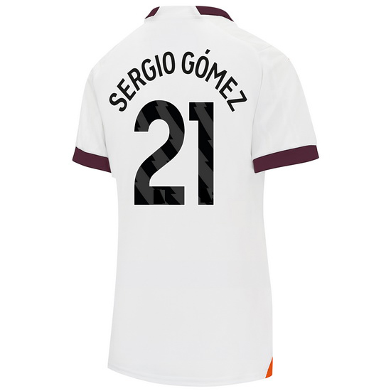 2023/2024 Sergio Gomez Away #21 Women's Soccer Jersey