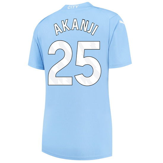 2023/2024 Manuel Akanji Home #25 Women's Soccer Jersey