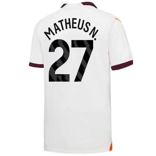 2023/2024 Matheus Nunes Away #27 Men's Soccer Jersey