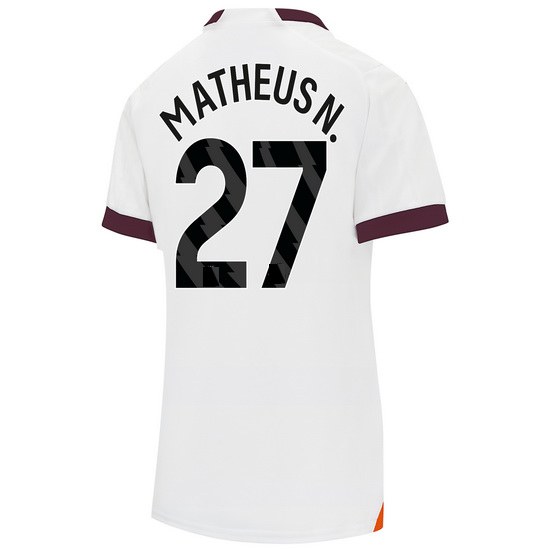 2023/2024 Matheus Nunes Away #27 Women's Soccer Jersey