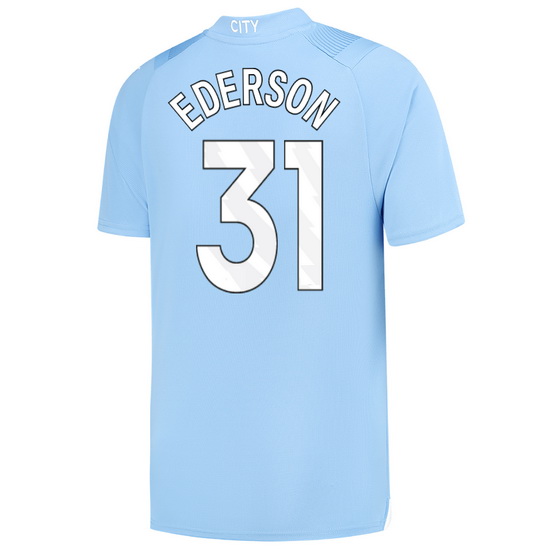 2023/2024 Ederson Home #31 Men's Soccer Jersey