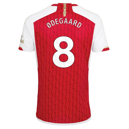 2023/2024 Martin Odegaard Home #8 Men's Soccer Jersey