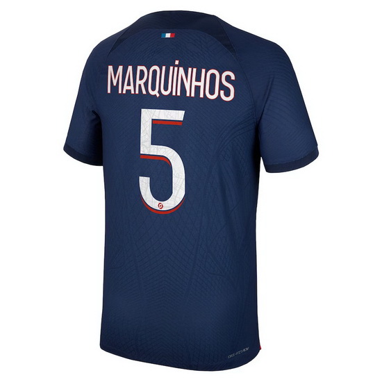 2023/2024 Marquinhos Home #5 Men's Soccer Jersey