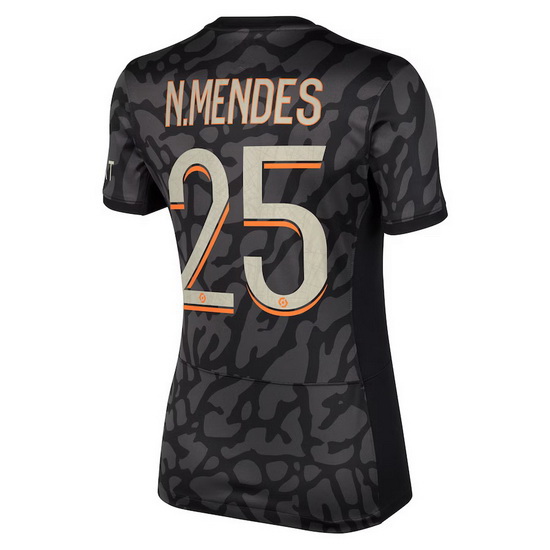 2023/2024 Nuno Mendes Third #25 Women's Soccer Jersey