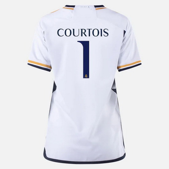 2023/2024 Thibaut Courtois Home #1 Women's Soccer Jersey