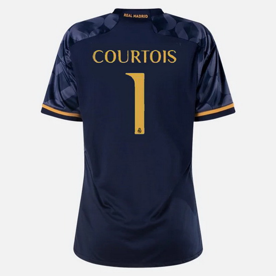 2023/2024 Thibaut Courtois Away #1 Women's Soccer Jersey