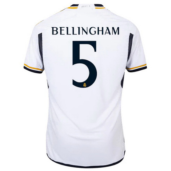 2023/2024 Jude Bellingham Home #5 Men's Soccer Jersey