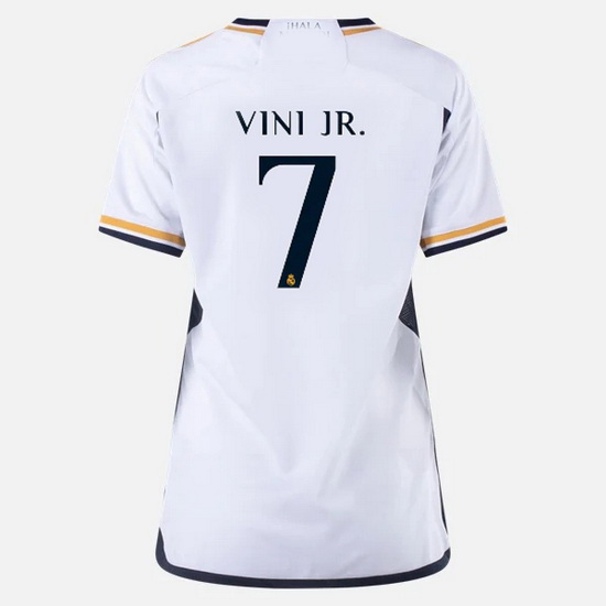 2023/2024 Vinicius Junior Home #7 Women's Soccer Jersey