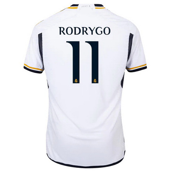 2023/2024 Rodrygo Home #11 Men's Soccer Jersey