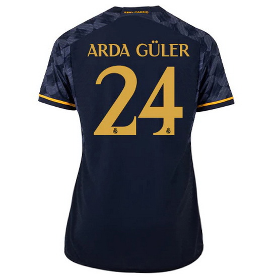 2023/2024 Arda Guler Away #24 Women's Soccer Jersey