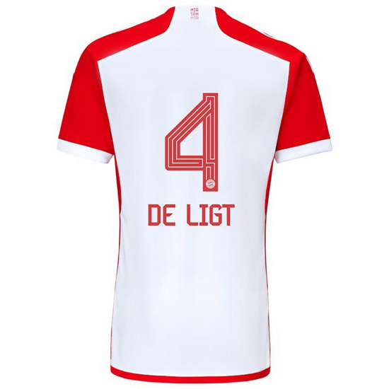 2023/2024 Matthijs de Ligt Home #3 Men's Soccer Jersey