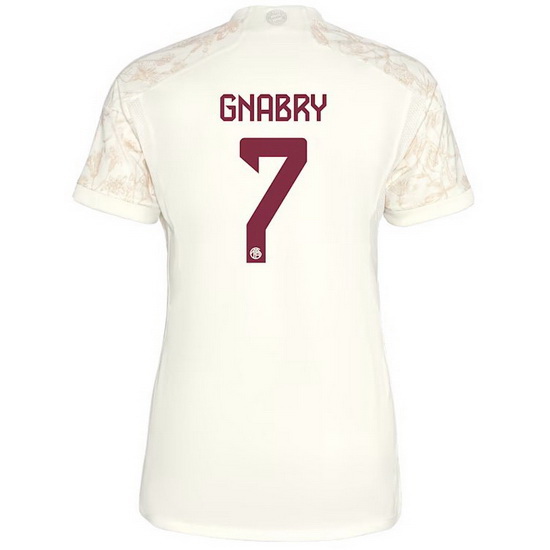 2023/2024 Serge Gnabry Third #7 Women's Soccer Jersey