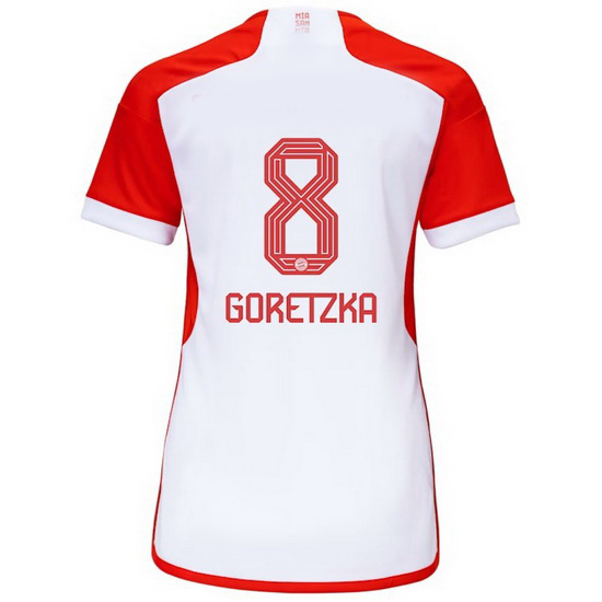 2023/2024 Leon Goretzka Home #8 Women's Soccer Jersey