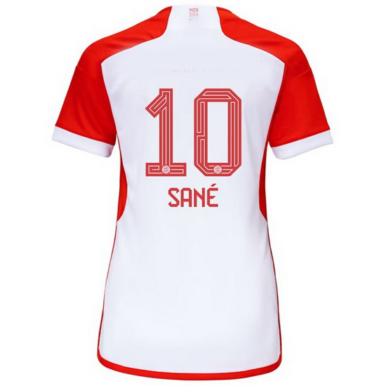 2023/2024 Leroy Sane Home #10 Women's Soccer Jersey