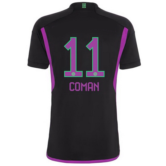 2023/2024 Kingsley Coman Away #11 Men's Soccer Jersey
