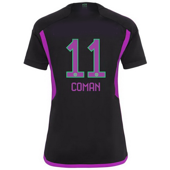 2023/2024 Kingsley Coman Away #11 Women's Soccer Jersey