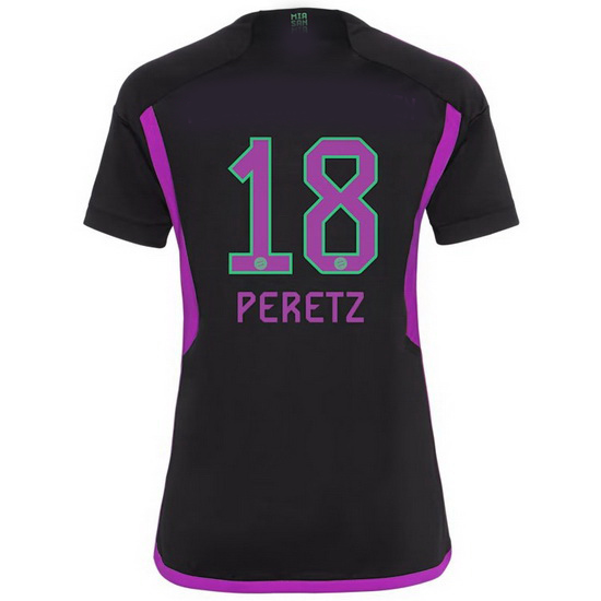 2023/2024 Daniel Peretz Away #18 Women's Soccer Jersey