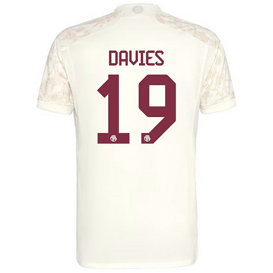 2023/2024 Alphonso Davies Third #19 Men's Soccer Jersey