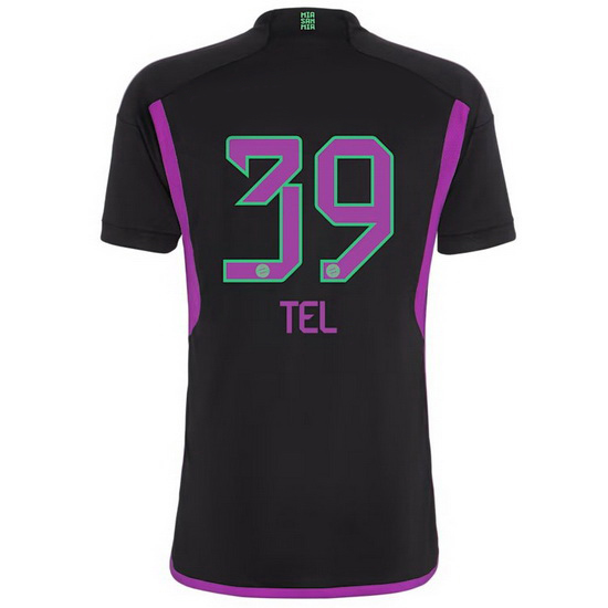 2023/2024 Mathys Tel Away #39 Men's Soccer Jersey