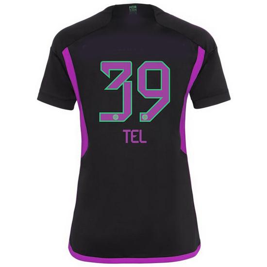 2023/2024 Mathys Tel Away #39 Women's Soccer Jersey
