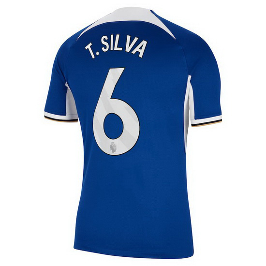 2023/2024 Thiago Silva Home #6 Men's Soccer Jersey