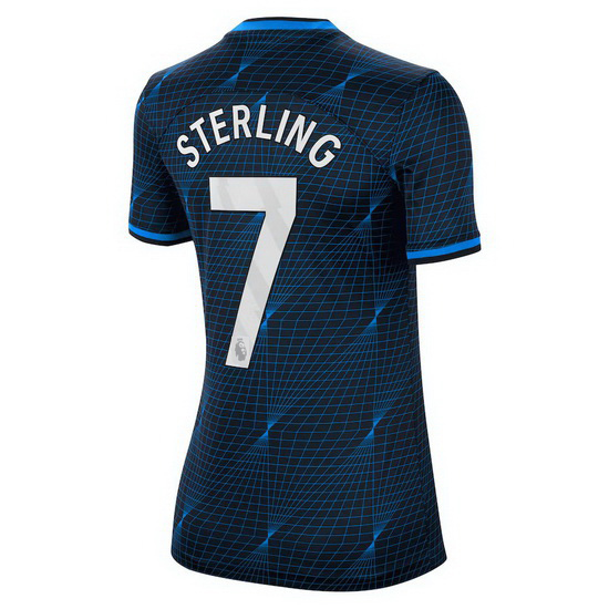 2023/2024 Raheem Sterling Away #7 Women's Soccer Jersey