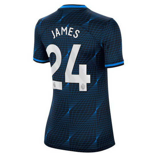 2023/2024 Reece James Away #24 Women's Soccer Jersey