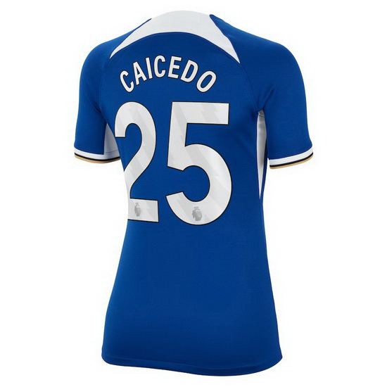 2023/2024 Moises Caicedo Home #25 Women's Soccer Jersey