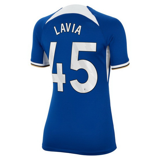 2023/2024 Romeo Lavia Home #45 Women's Soccer Jersey