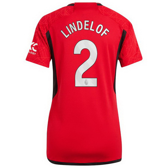 2023/2024 Victor Lindelof Home #2 Women's Soccer Jersey