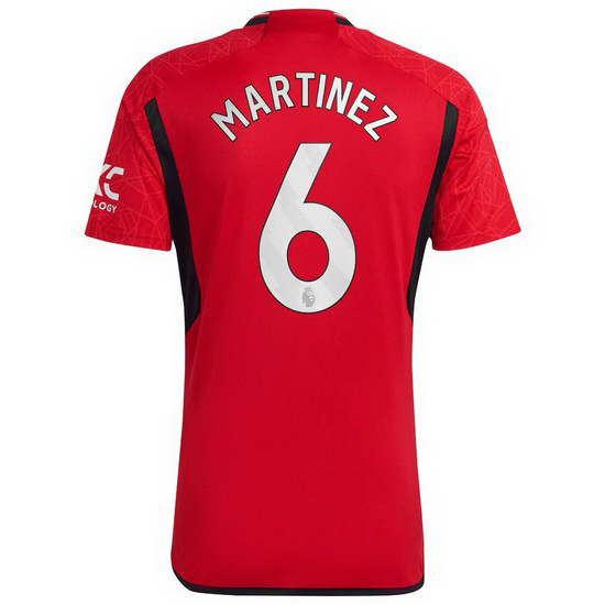 2023/2024 Lisandro Martinez Home #6 Men's Soccer Jersey