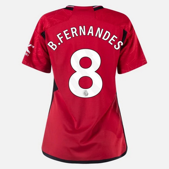 2023/2024 Bruno Fernandes Home #8 Women's Soccer Jersey
