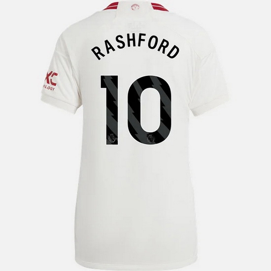 2023/2024 Marcus Rashford Third #10 Women's Soccer Jersey