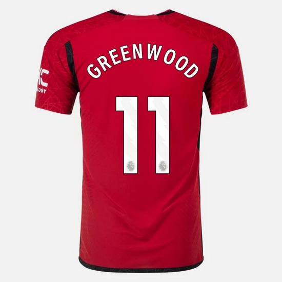 2023/2024 Mason Greenwood Home #11 Men's Soccer Jersey