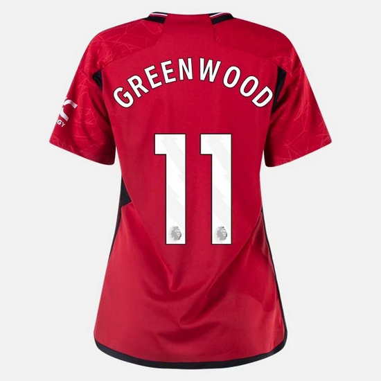 2023/2024 Mason Greenwood Home #11 Women's Soccer Jersey