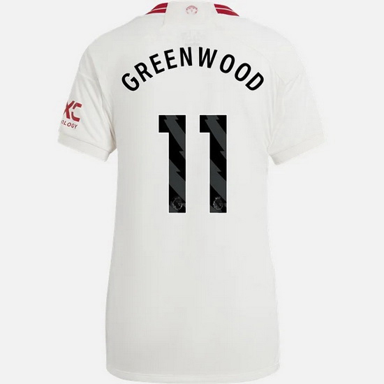 2023/2024 Mason Greenwood Third #11 Women's Soccer Jersey