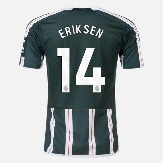 2023/2024 Christian Eriksen Away #14 Men's Soccer Jersey