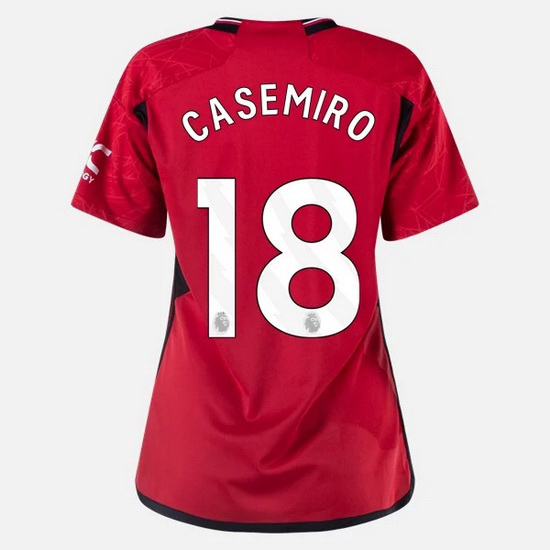 2023/2024 Casemiro Home #18 Women's Soccer Jersey