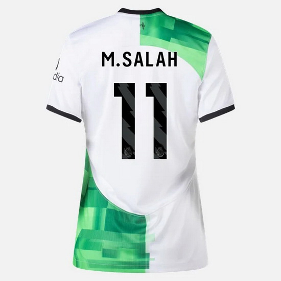 2023/2024 Mohamed Salah Away #11 Women's Soccer Jersey